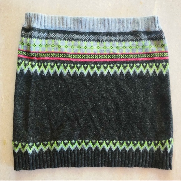 Kimchi Blue Dresses & Skirts - Kimchi Blue Intarsia sweater knit mini skirt S